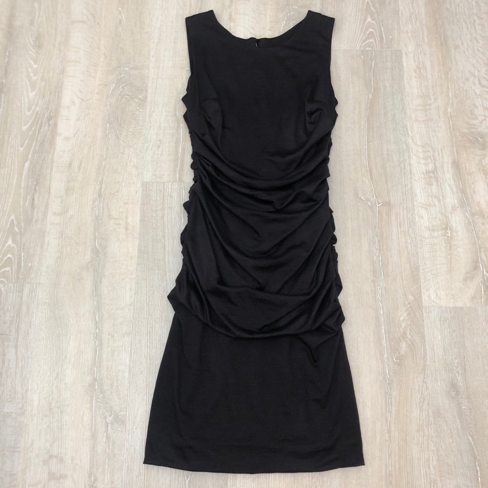 sent to TRR ` Dolce & Gabbana Black Midi Dress